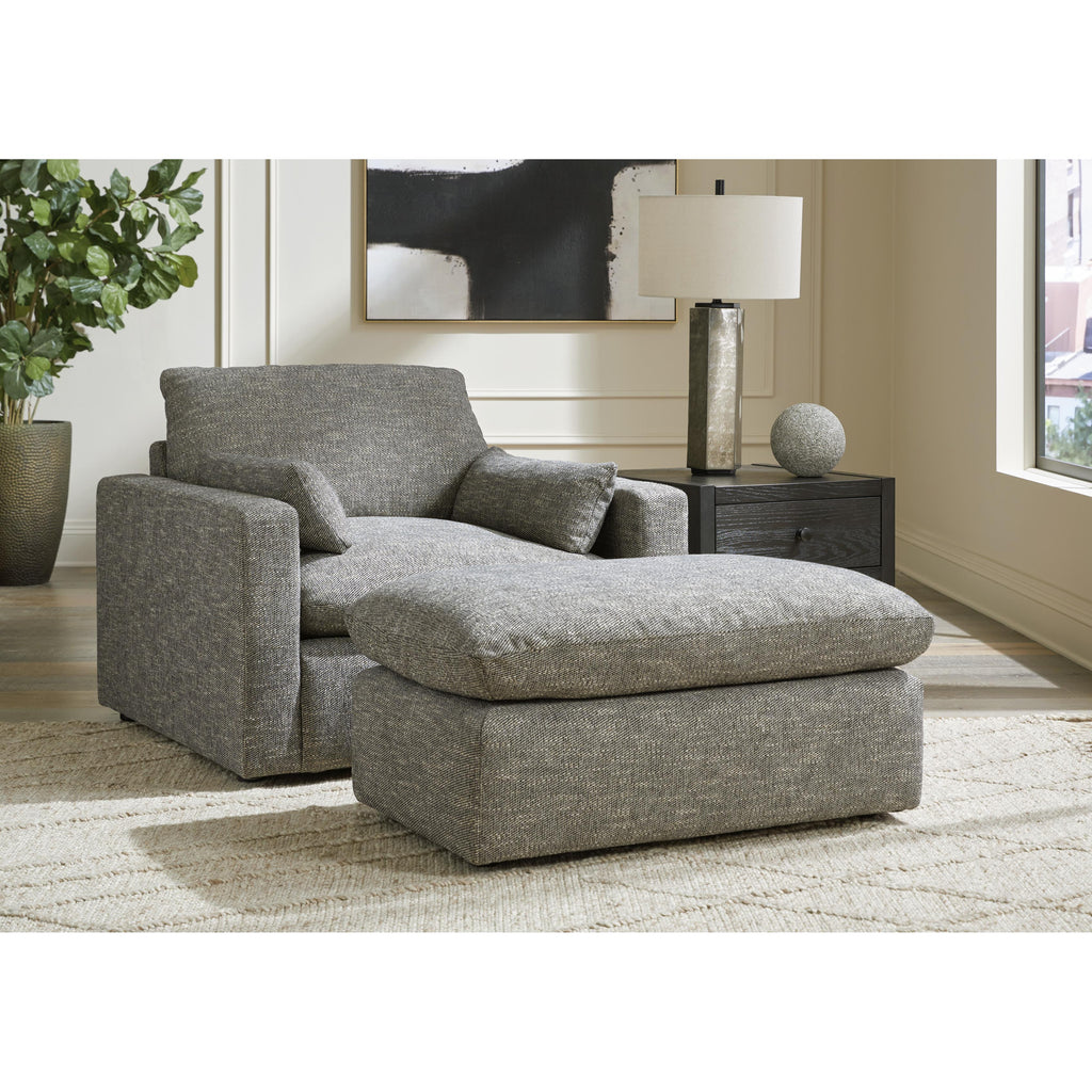Benchcraft Dramatic 11702U2 Oversized Chair and Ottoman IMAGE 1