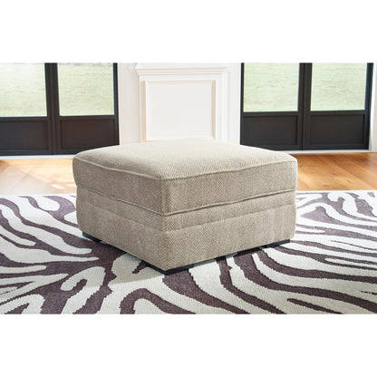 Benchcraft Calnita 20502U1 Oversized Swivel Chair and Ottoman IMAGE 3
