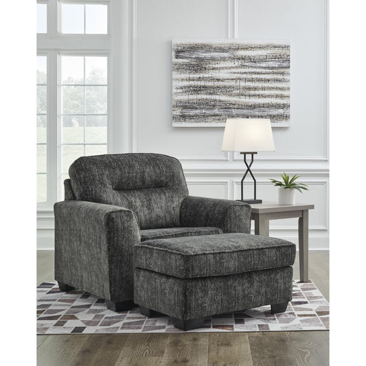 Signature Design by Ashley Lonoke 50504U2 Oversized Chair and Ottoman IMAGE 1