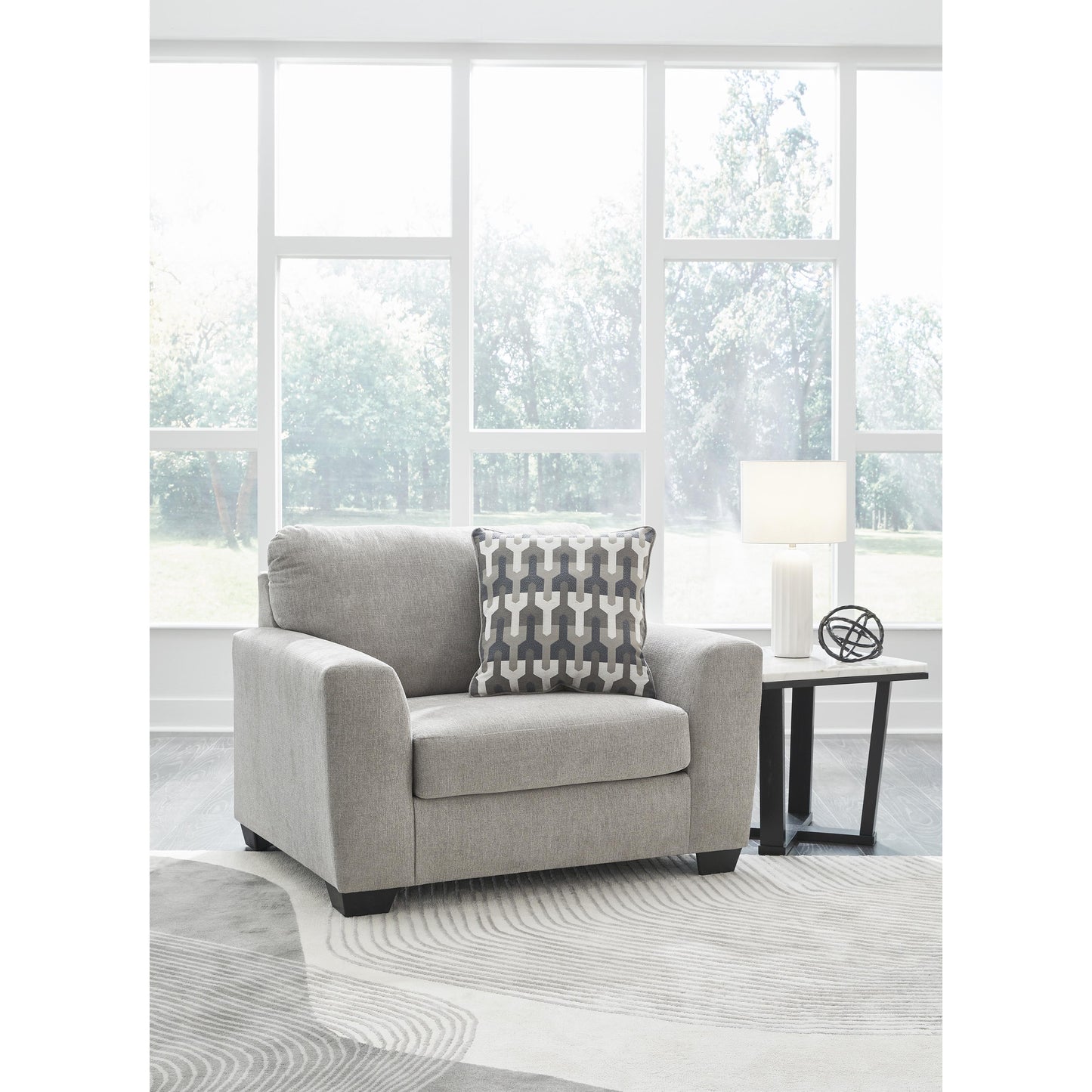 Signature Design by Ashley Avenal Park 50805U1 Oversized Chair and Ottoman IMAGE 2