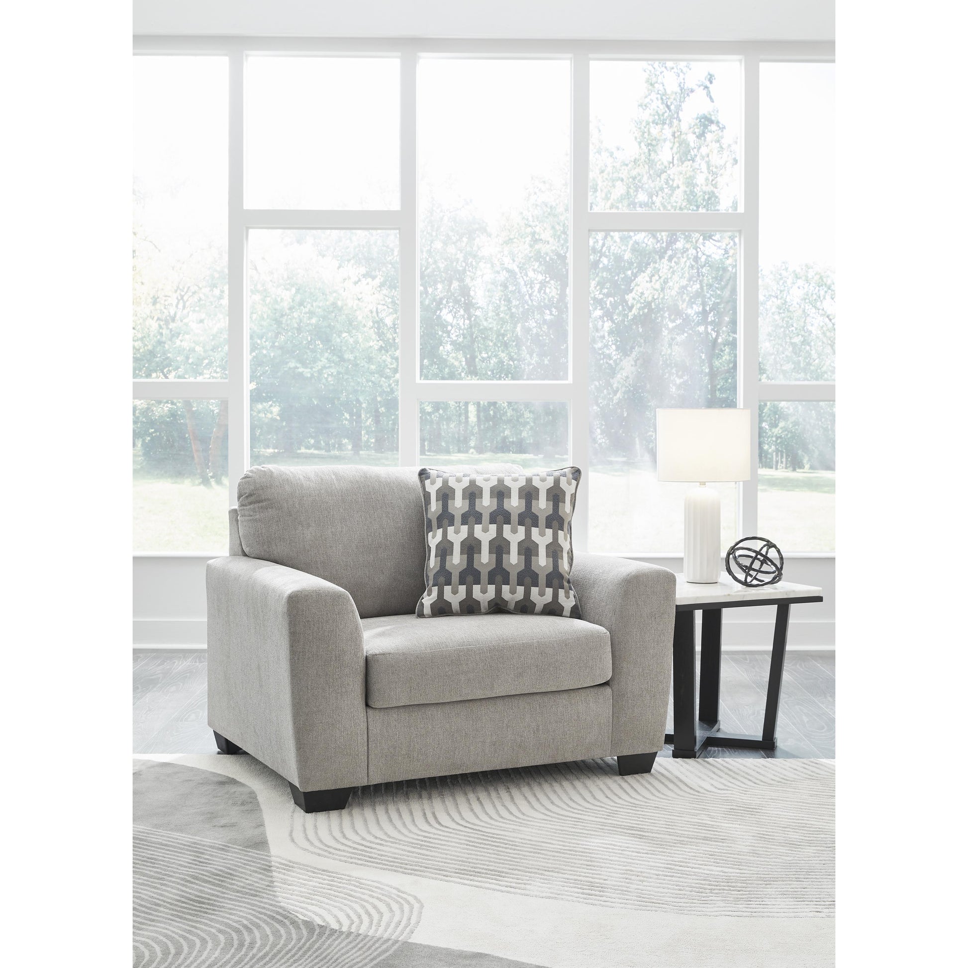 Signature Design by Ashley Avenal Park 50805U1 Oversized Chair and Ottoman IMAGE 2
