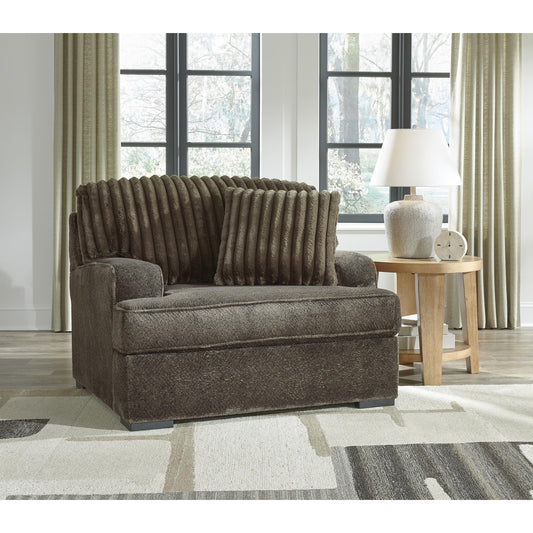 Benchcraft Aylesworth 53702U1 Oversized Chair and Ottoman IMAGE 2