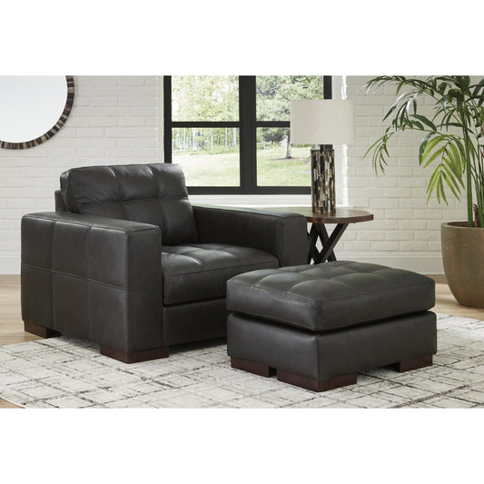 Signature Design by Ashley Luigi 56506U2 Oversized Chair and Ottoman IMAGE 1