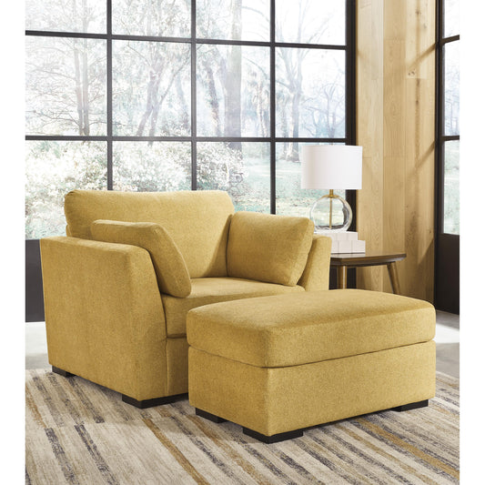 Signature Design by Ashley Keerwick 67506U2 Oversized Chair and Ottoman IMAGE 1