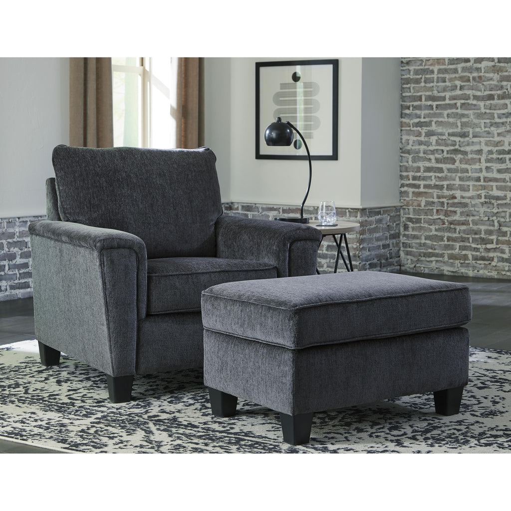 Signature Design by Ashley Abinger 83905U4 Chair and Ottoman IMAGE 1
