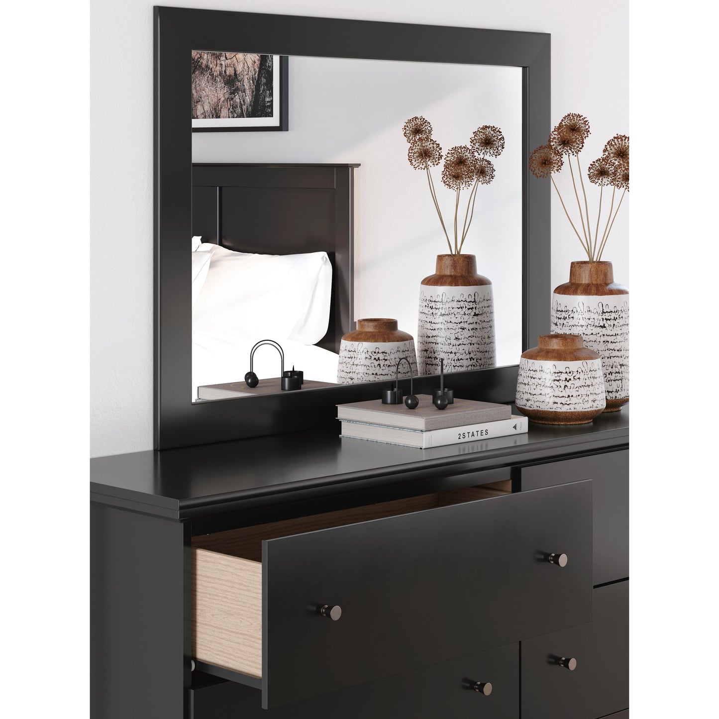 Signature Design by Ashley Maribel B138-35 Bedroom Mirror IMAGE 4