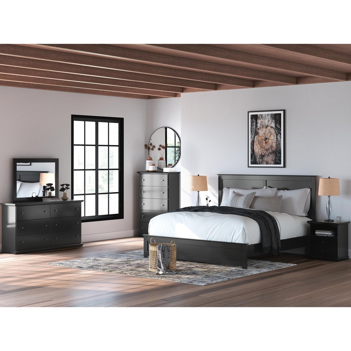 Signature Design by Ashley Maribel B138-35 Bedroom Mirror IMAGE 5
