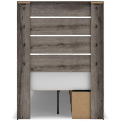  Signature Design by Ashley Graystorm PCB2405B18 Twin Panel Storage Bed IMAGE 6