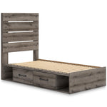  Signature Design by Ashley Graystorm B2405B18 Twin Panel Storage Bed IMAGE 7
