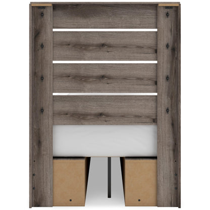  Signature Design by Ashley Graystorm PCB2405B19 Twin Panel Bed with Storage IMAGE 6