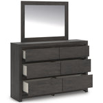  Signature Design by Ashley Fraluna B3370B1 Dresser and Mirror IMAGE 2