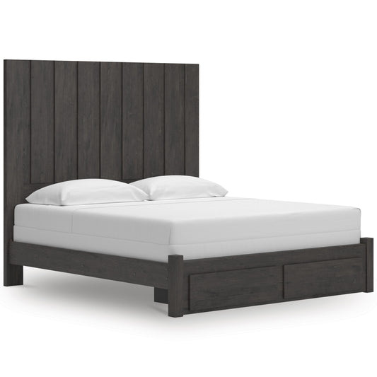  Signature Design by Ashley Fraluna B3370B9 King Panel Storage Bed IMAGE 1