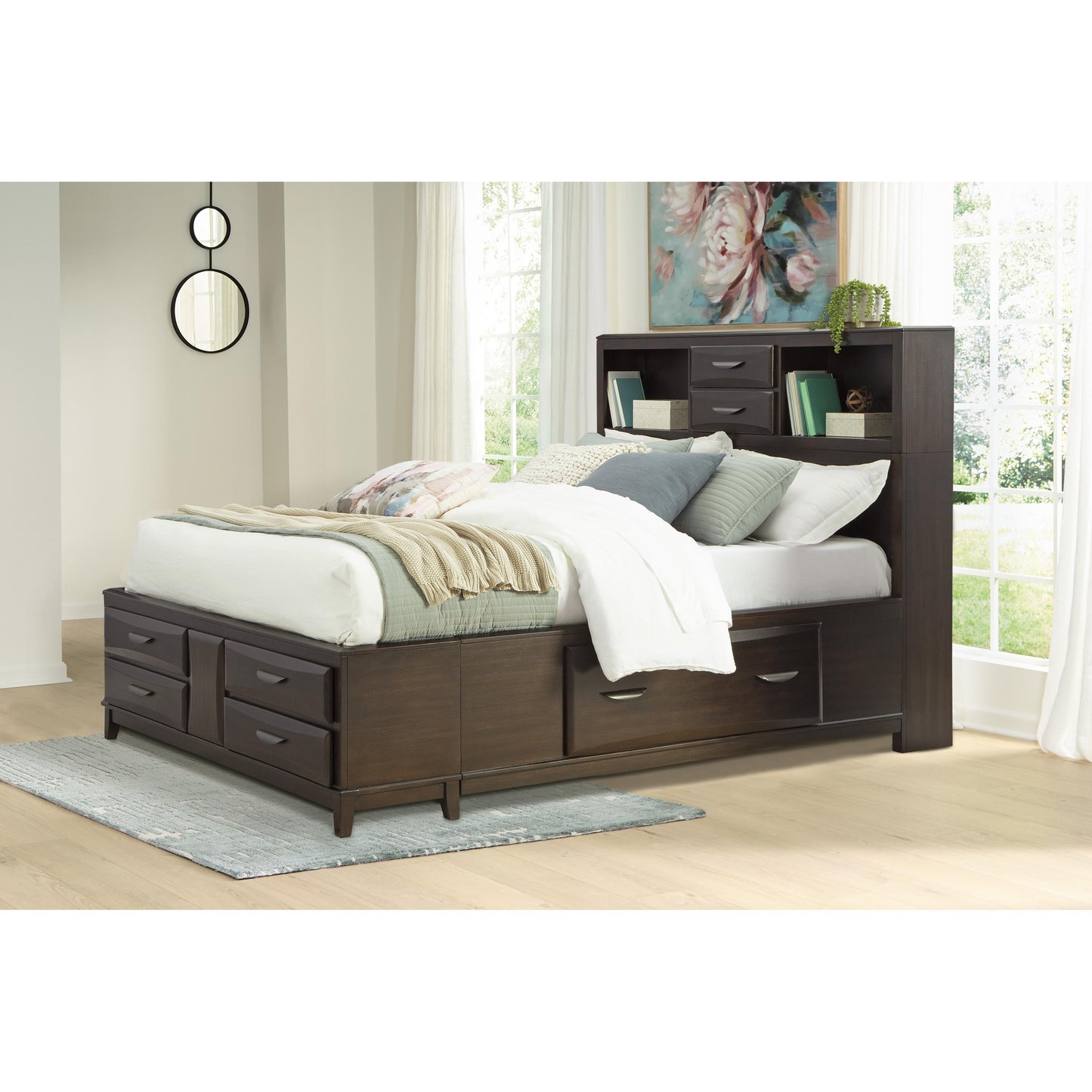 Signature Design by Ashley Vanmore B479B2 Queen Storage Bed IMAGE 6