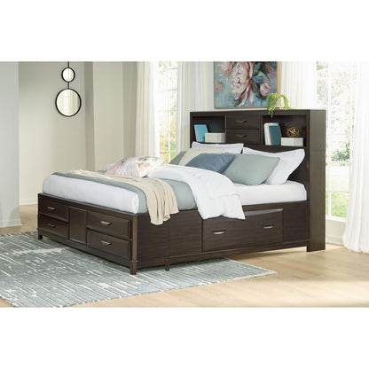 Signature Design by Ashley Vanmore B479B7 California King Storage Bed IMAGE 5