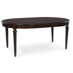 Signature Design by Ashley Lavinton D764-35 Oval Dining Room Extension Table IMAGE 1