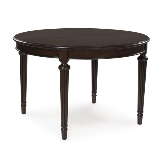 Signature Design by Ashley Lavinton D764-35 Oval Dining Room Extension Table IMAGE 2
