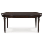 Signature Design by Ashley Lavinton D764-35 Oval Dining Room Extension Table IMAGE 3