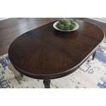Signature Design by Ashley Lavinton D764-35 Oval Dining Room Extension Table IMAGE 9