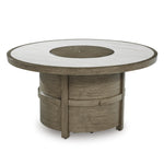 Signature Design by Ashley Rainier Ranch P701-776 Round Fire Pit Table IMAGE 1