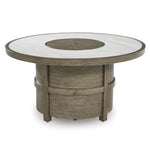 Signature Design by Ashley Rainier Ranch P701-776 Round Fire Pit Table IMAGE 3