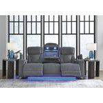 Signature Design by Ashley Studio Cave PC4980215 Power Reclining Sofa with Adjustable Headrest IMAGE 7