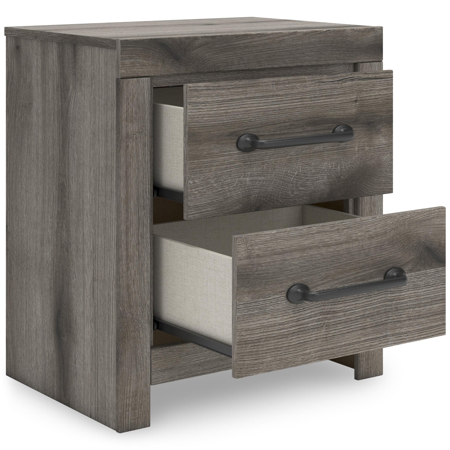 Signature Design by Ashley Graystorm PCB2405-92 Two Drawer Night Stand IMAGE 2