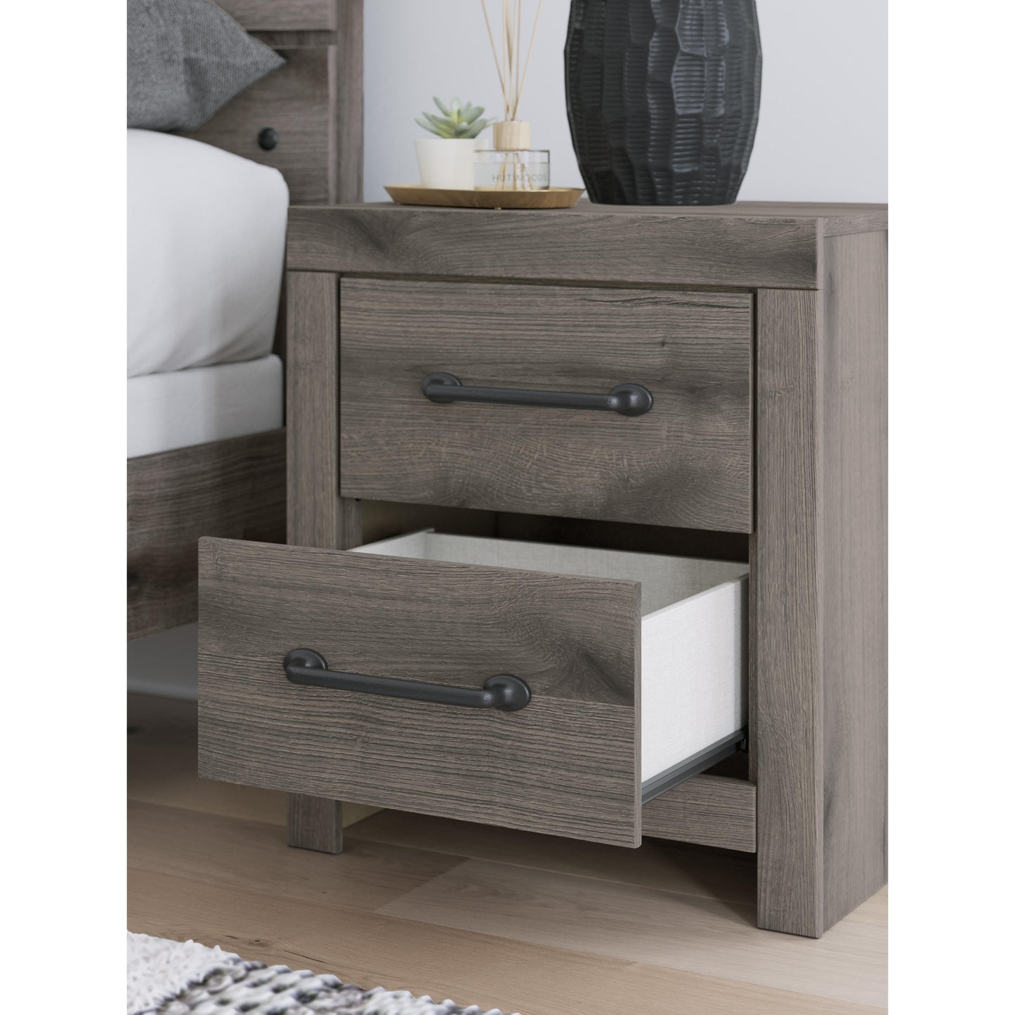 Signature Design by Ashley Graystorm PCB2405-92 Two Drawer Night Stand IMAGE 8