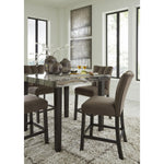 Signature Design by Ashley Jeshina PCD581-13 Square Dining Room Counter Table IMAGE 5