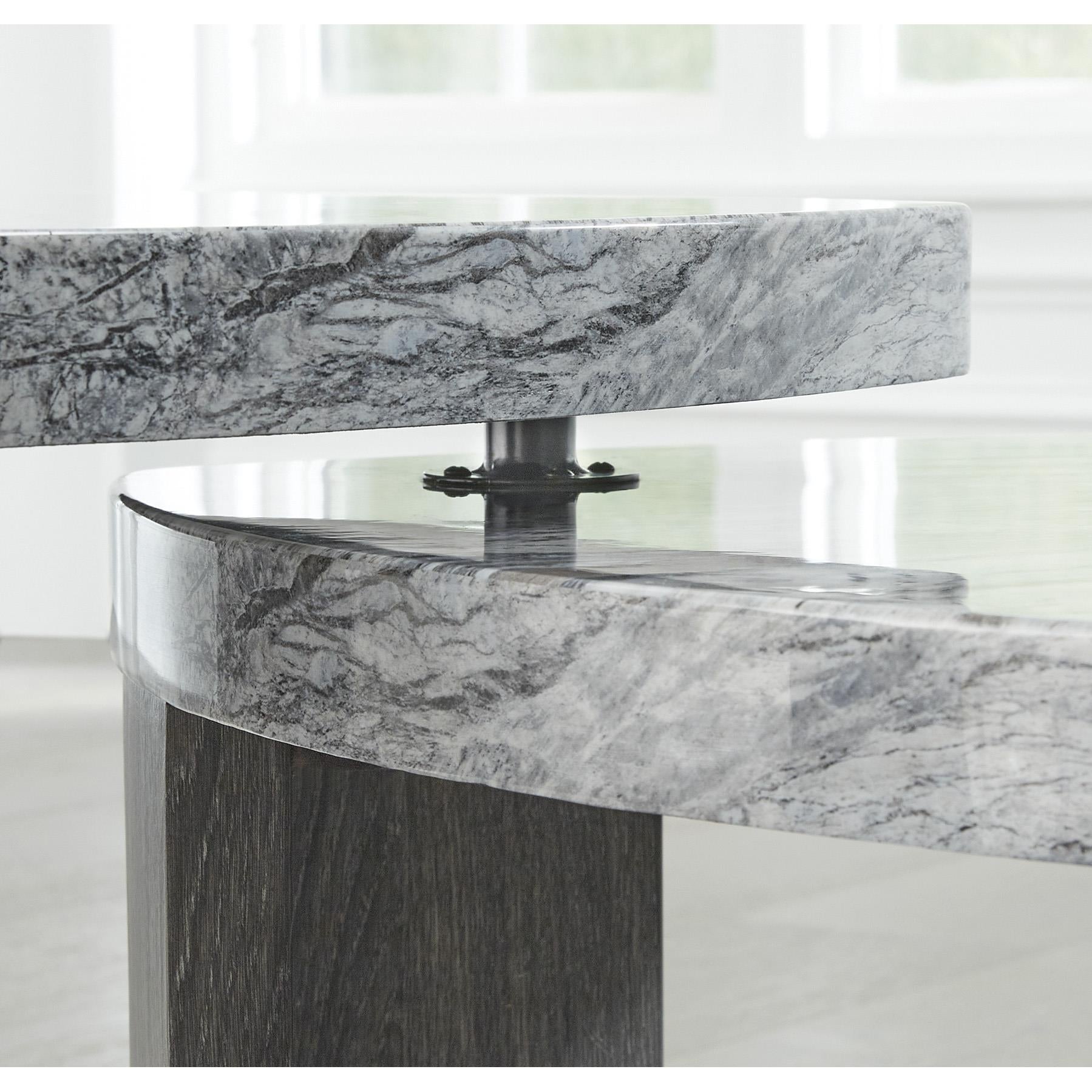 Signature Design by Ashley Surmour T600-0 Stacked Cocktail Table