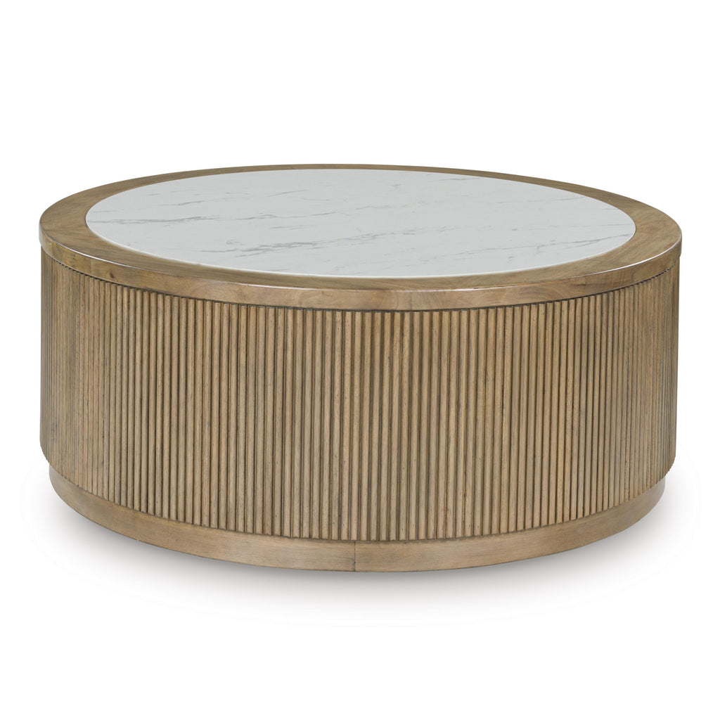 Signature Design by Ashley Camdill T808-8 Round Cocktail Table IMAGE 1