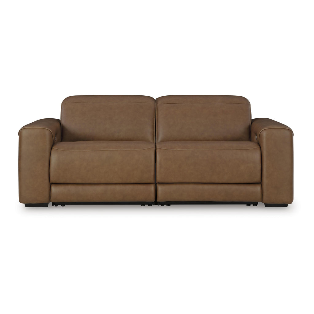 Signature Design by Ashley Magic Man U10700S1 2 pc Power Reclining Sectional Loveseat IMAGE 1