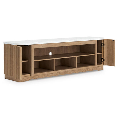 Signature Design by Ashley Camdill W808-68 XL TV Stand with Fireplace Option IMAGE 2