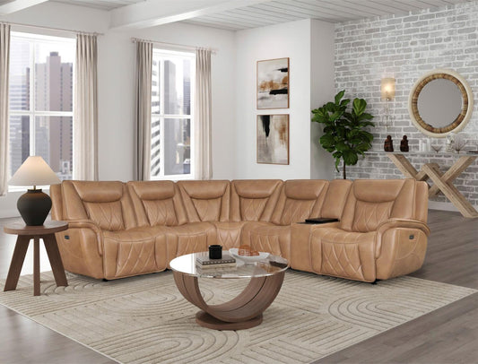 83106 - Montana Sectional - Carmel - American Furniture of Slidell