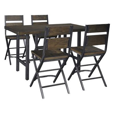 Signature Design by Ashley Kavara D469D1 5 pc Counter Height Dining Set IMAGE 3