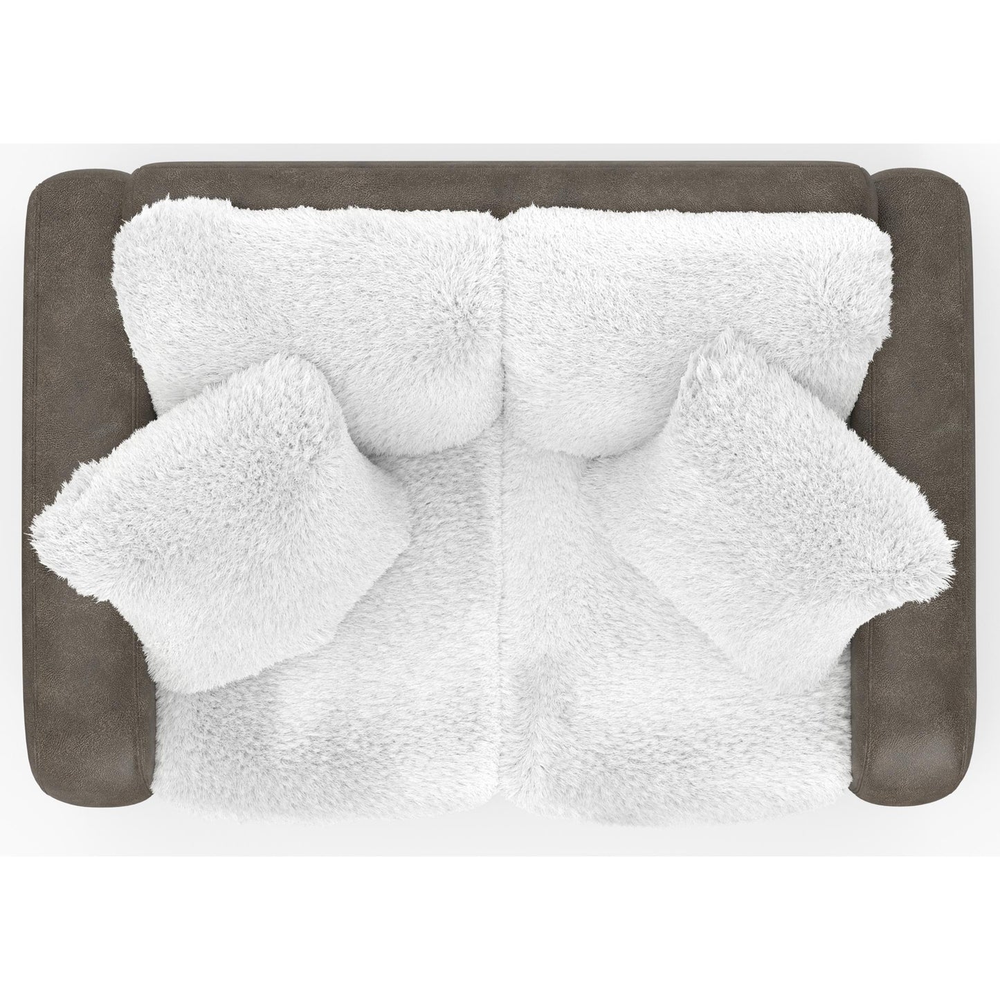  Jackson Furniture 1320-02 Loveseat - Snowball/Taupe IMAGE 5