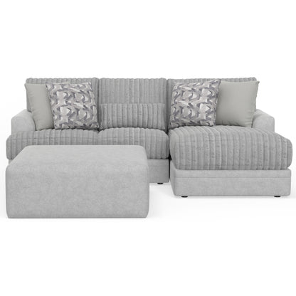  Jackson Furniture Titan 3480-12 Cocktail Ottoman - Moonstruck IMAGE 3