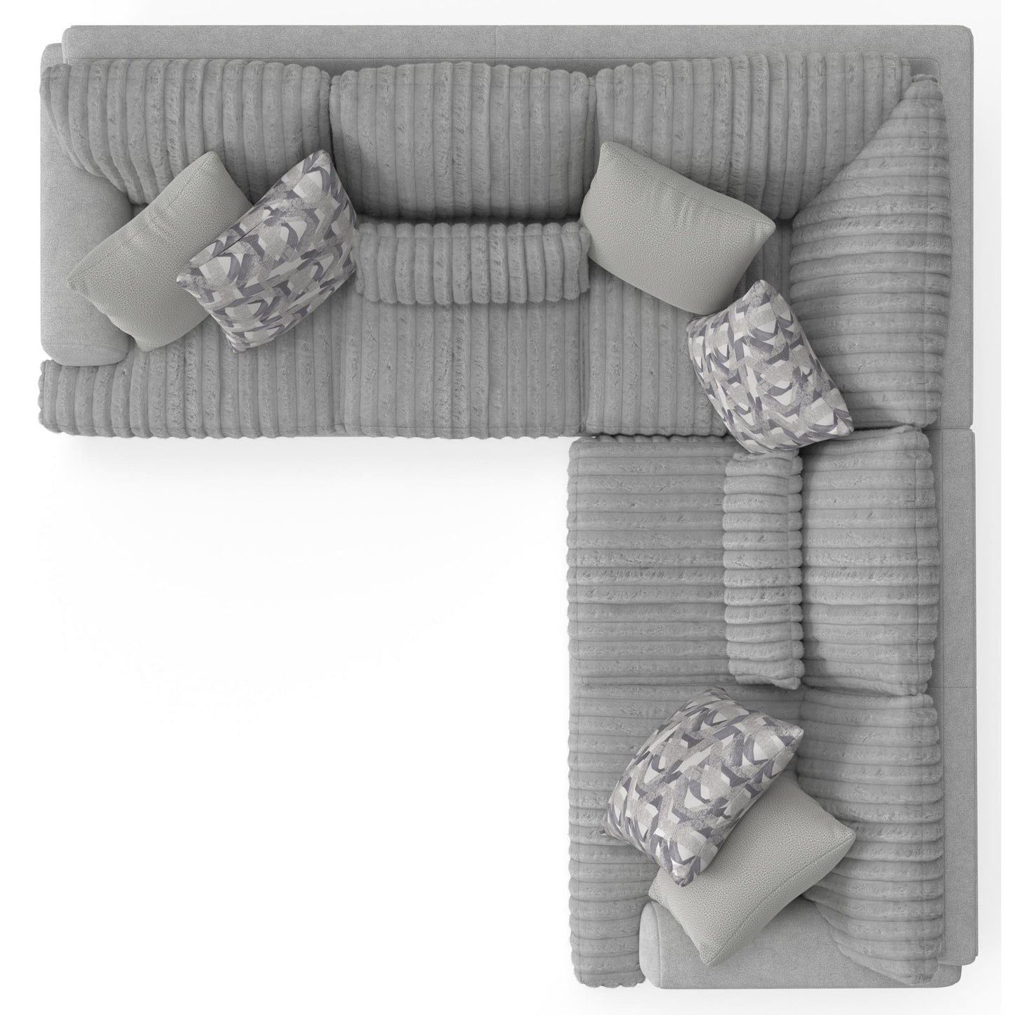  Jackson Furniture Titan 3480 2 pc Sectional - Moonstruck IMAGE 2