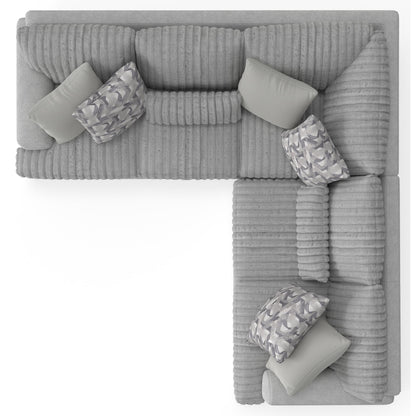  Jackson Furniture Titan 3480 2 pc Sectional - Moonstruck IMAGE 2