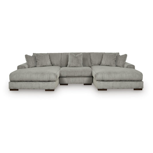  Signature Design by Ashley Lindyn 21105S18 3 pc Sectional with Double Chaise IMAGE 1