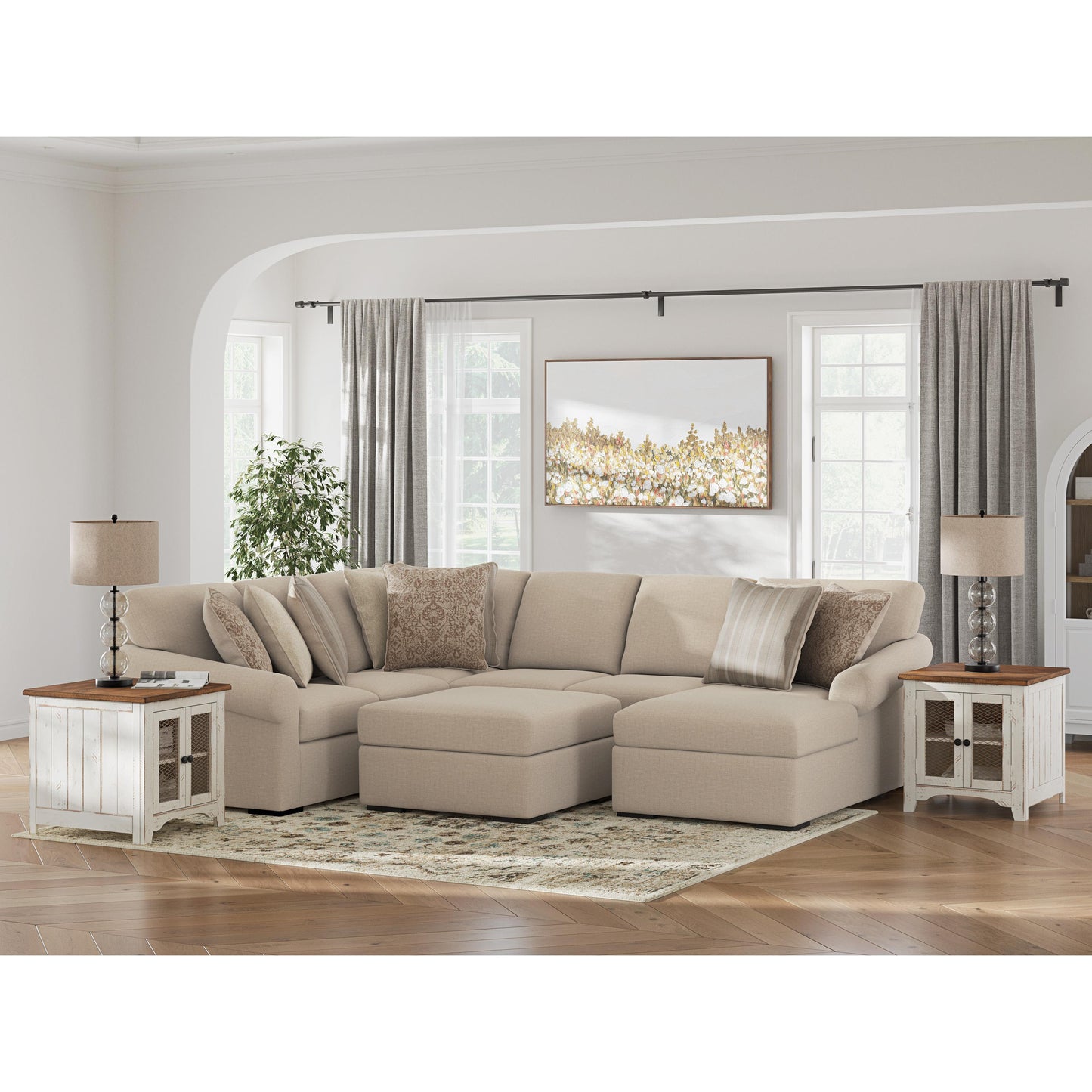 Benchcraft LadyMae 5940408 Oversized Accent Ottoman IMAGE 12