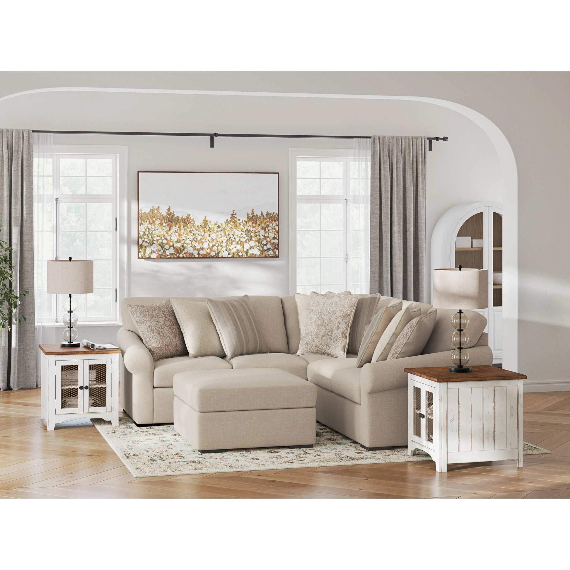 Benchcraft LadyMae 59404S1 3 pc Sectional IMAGE 4