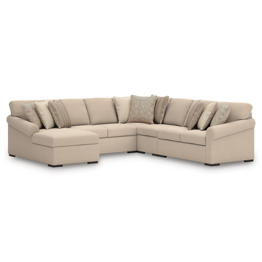 Benchcraft LadyMae 59404S8 5 pc Sectional with Chaise IMAGE 1