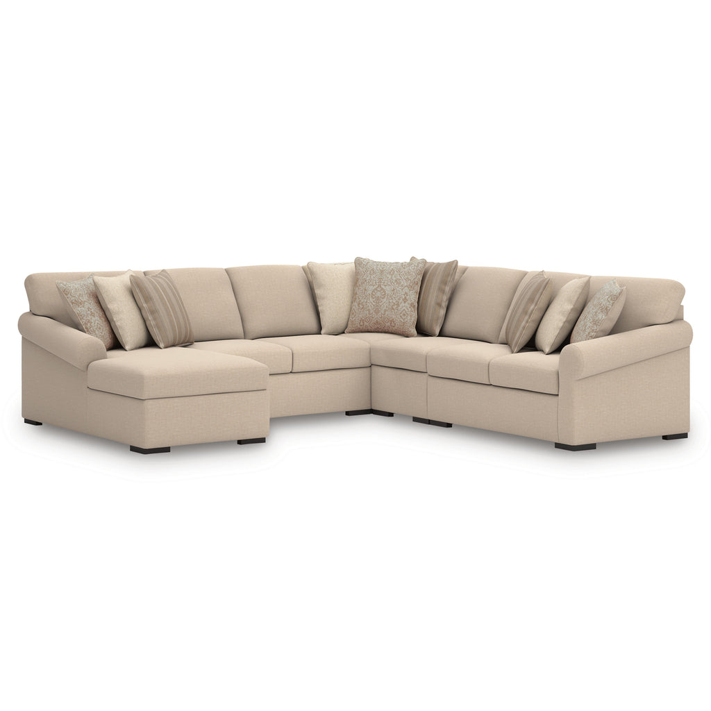 Benchcraft LadyMae 59404S8 5 pc Sectional with Chaise IMAGE 1