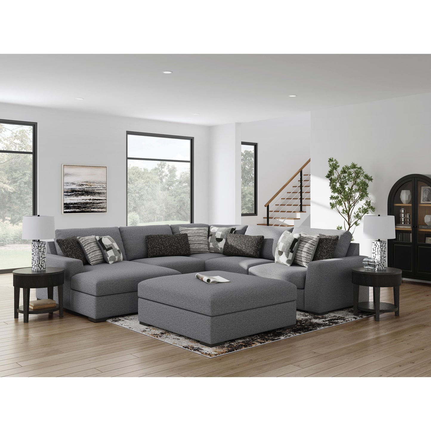 Benchcraft Bealton 6130508 Oversized Accent Ottoman IMAGE 8