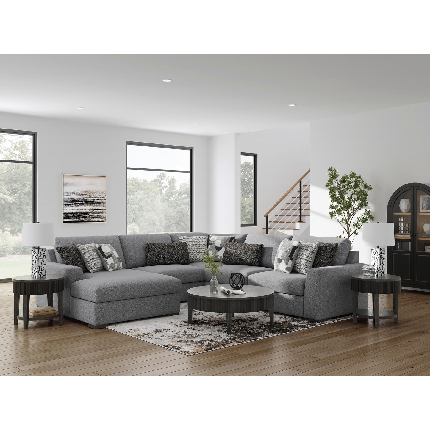 Benchcraft Bealton 61305S8 5 pc Sectional with Chaise IMAGE 3
