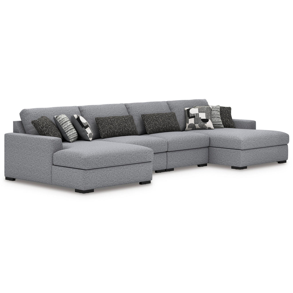 Benchcraft Bealton 61305S9 4 pc Sectional with Double Chaise IMAGE 1