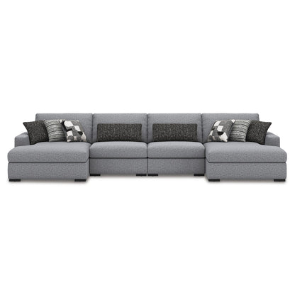 Benchcraft Bealton 61305S9 4 pc Sectional with Double Chaise IMAGE 2
