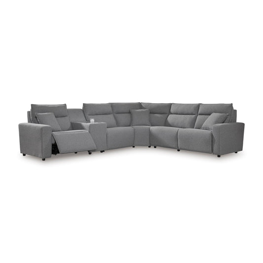Signature Design by Ashley Modmax 65906S10 6 pc Power Reclining Sectional IMAGE 1