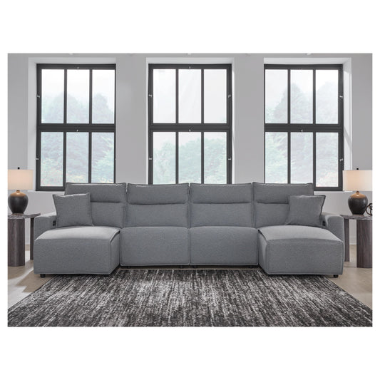 Signature Design by Ashley Modmax 65906S11 4 pc Power Reclining Sectional with Chaise IMAGE 1