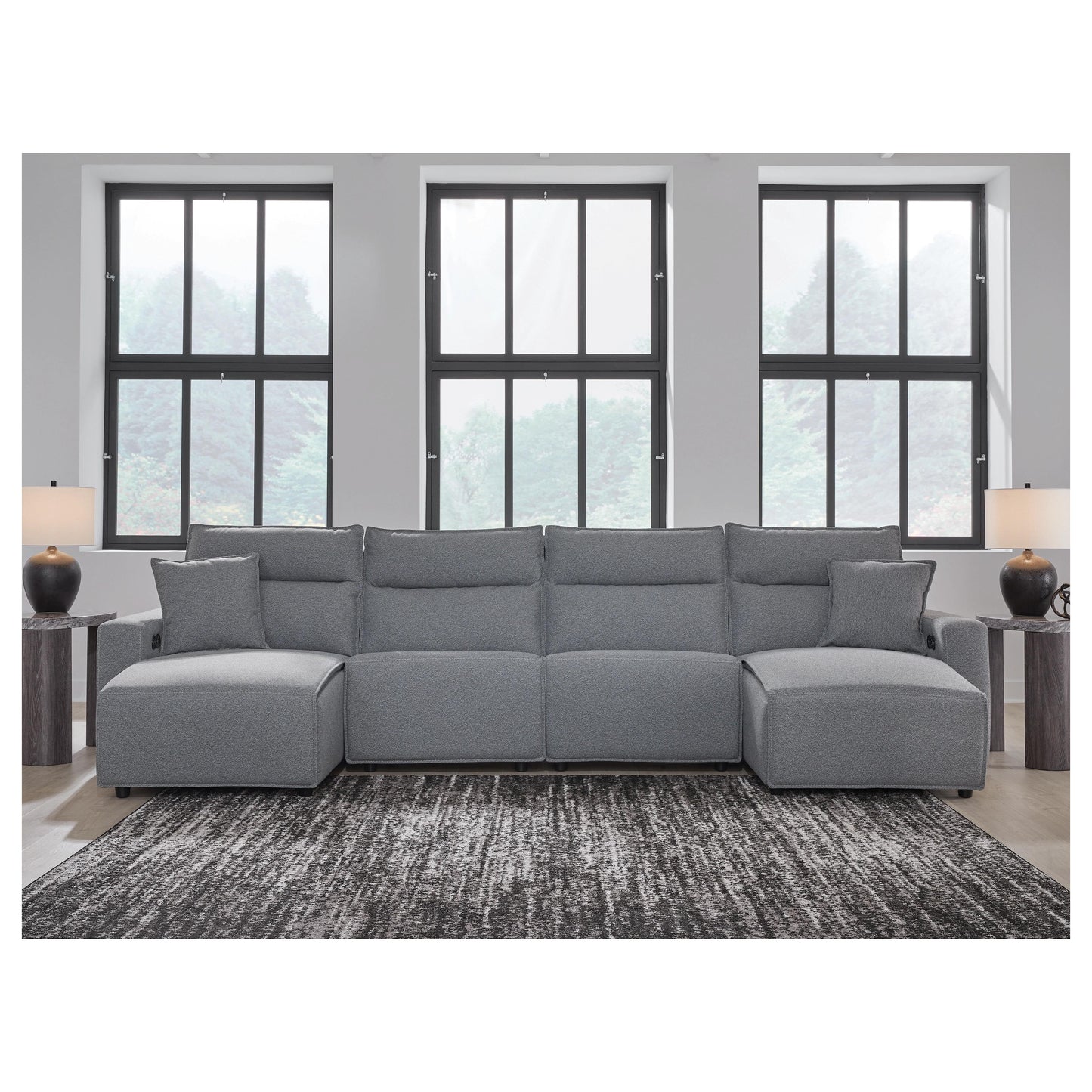  Signature Design by Ashley Modmax 65906S11 4 pc Power Reclining Sectional with Chaise IMAGE 4